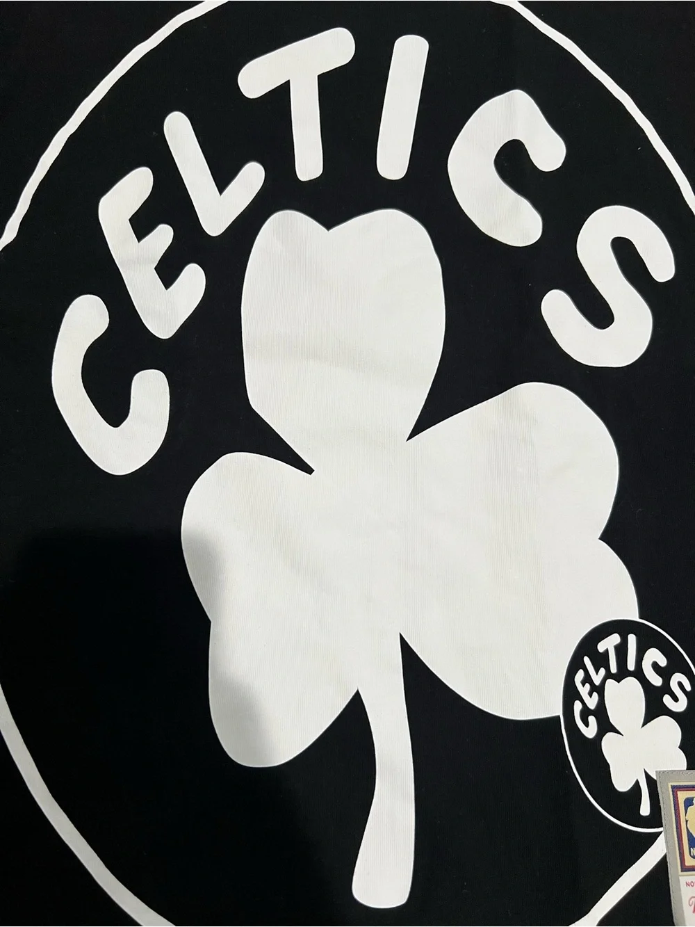 Mitchell & Ness Boston Celtics NBA Hardwood Classics T-Shirt Black Size Men’s M